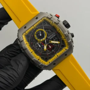 Ferrucci Stop watch yellow strap